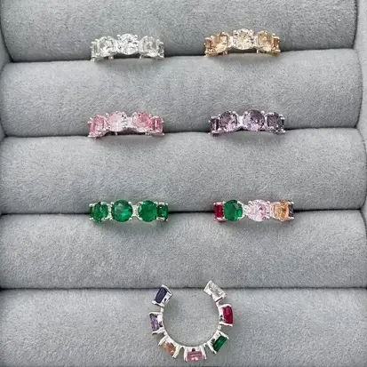 PIERCING FAKE ZIRCONIAS 4MM